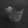 Black Butterfly Laser Cut Cupcake Wrappers / Cases - 20 pcs