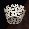 Cream Lace Flower Laser Cut Cupcake Wrappers / Cases - 20 pcs