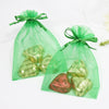 Emerald Organza Favour Bags - Pack of 10
