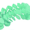 3.6m Four Leaf Clover String Tissue Paper Flower Garland Backdrop - Mint