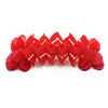 3.6m Four Leaf Clover String Tissue Paper Flower Garland Backdrop - Red