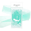 Mint Organza Sheer Ribbon