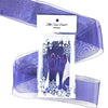 Navy Organza Sheer Ribbon