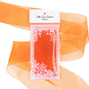 Orange Organza Sheer Ribbon