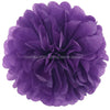 Purple Tissue Paper Pompoms Flower Ball (Single Pack)