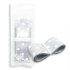 Silver Grey 38mm Polka Dot Grosgrain Ribbon