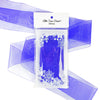 Royal Blue Organza Sheer Ribbon