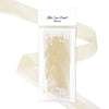 Cream Organza Sheer Ribbon