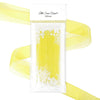 Lemon Organza Sheer Ribbon