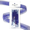 Navy Organza Sheer Ribbon