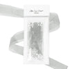 Silver Grey Organza Sheer Ribbon