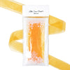 Yellow Gold Organza Sheer Ribbon