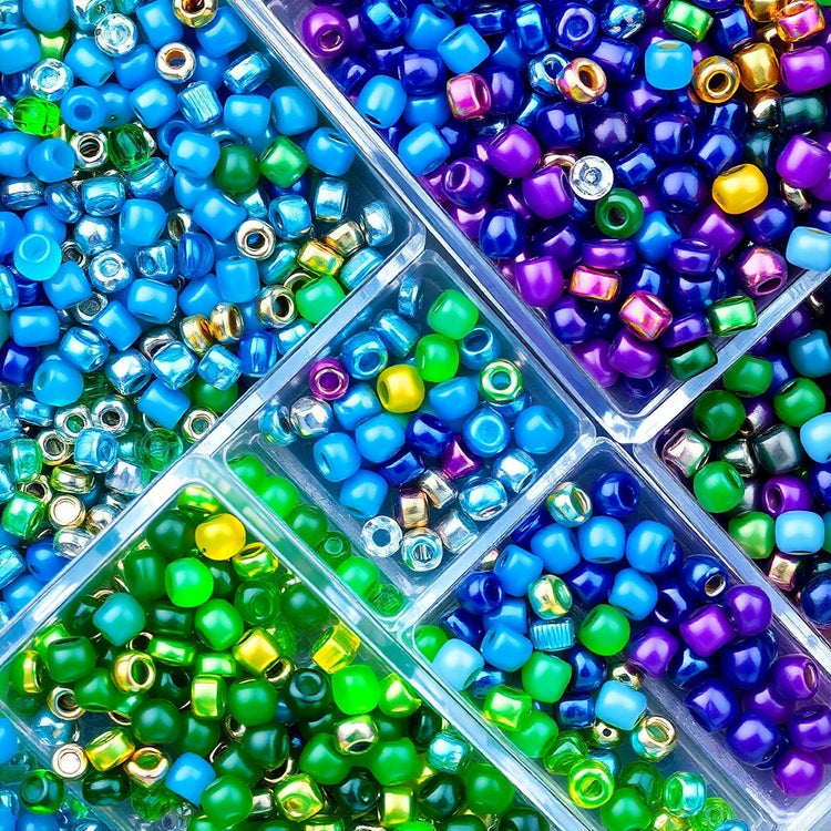 Mixed seed beads