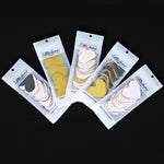 3M Sparkling Heart Shape Paper String Garland Hanging Bunting - Black Gold