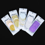 3M Sparkling Circle Disk Paper String Garland Hanging Bunting - Gold Glitter