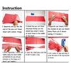 5pcs Tassels Garland Tissue Paper Bunting - Plum