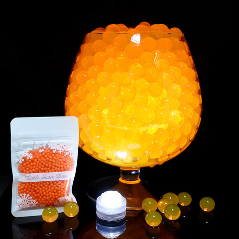 Orange Water Crystal Bio Gel Ball Beads