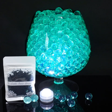 Teal Water Crystal Bio Gel Ball Beads