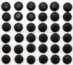 Black Self-Adhesive Stick On Rhinestone Gems (200pcs)