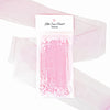 Baby Pink Organza Sheer Ribbon