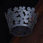 Black Lace Flower Laser Cut Cupcake Wrappers / Cases - 20 pcs