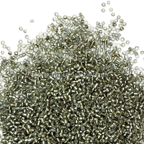 Silver Silver Lined Glass Seed Beads (50g)