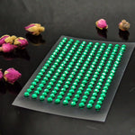 Emerald Self-Adhesive Stick On Rhinestone Gems (200pcs)