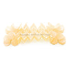 3.6m Four Leaf Clover String Tissue Paper Flower Garland Backdrop - Cream / Ivory