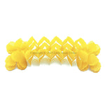 3.6m Four Leaf Clover String Tissue Paper Flower Garland Backdrop - Yellow Gold