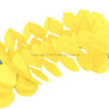 3.6m Four Leaf Clover String Tissue Paper Flower Garland Backdrop - Yellow Gold