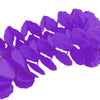 3.6m Four Leaf Clover String Tissue Paper Flower Garland Backdrop - Purple