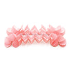 3.6m Four Leaf Clover String Tissue Paper Flower Garland Backdrop - Rose Pink