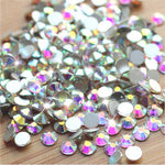 Crystal AB Premium Glass Crystal Beads Flat Back Rhinestone Diamante - 1440 pcs