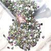 Crystal AB Premium Glass Crystal Beads Flat Back Rhinestone Diamante - 1440 pcs