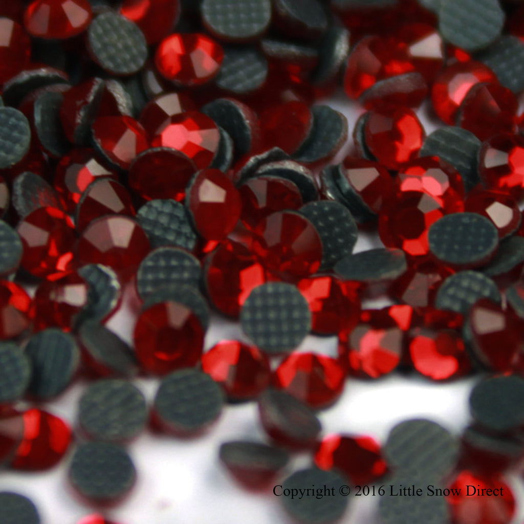 Red Hot Fix Crystal Iron On Rhinestones Gems