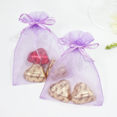 Iris Organza Favour Bags - Pack of 10