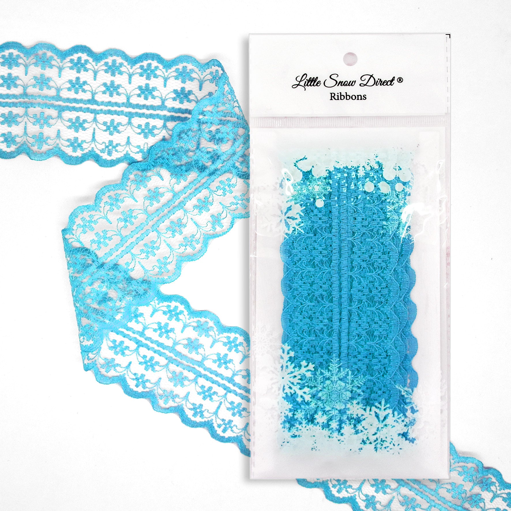 Aqua 47mm Vintage Style Lace