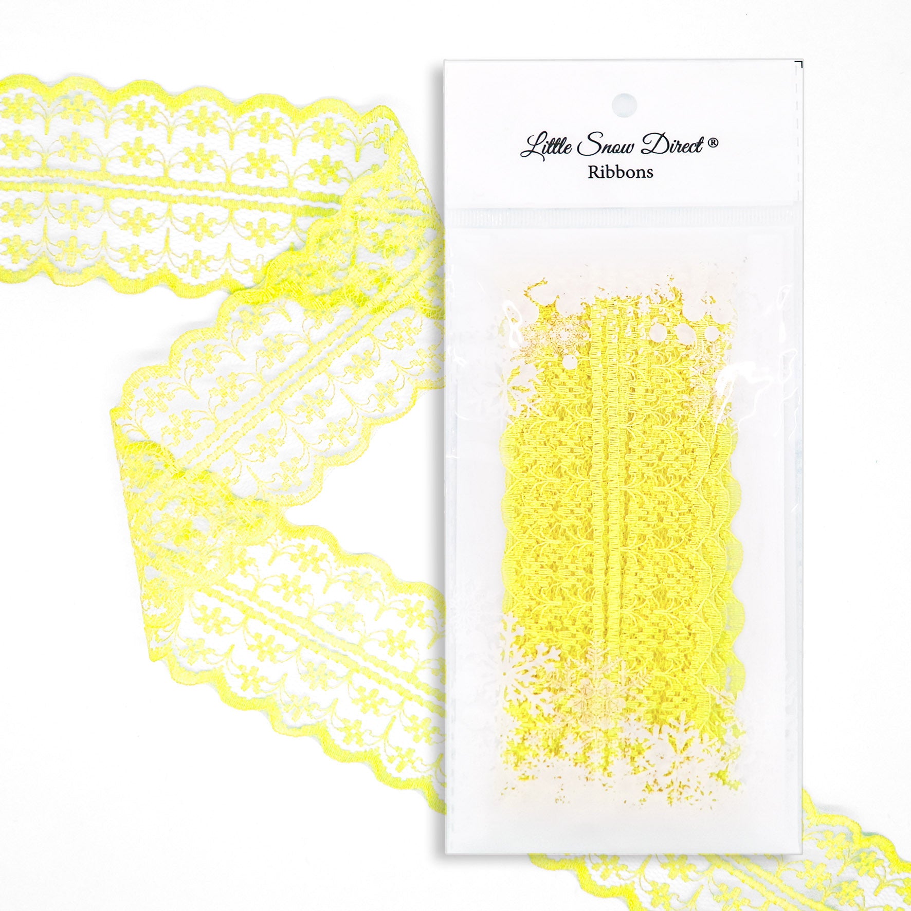 Lemon 47mm Vintage Style Lace