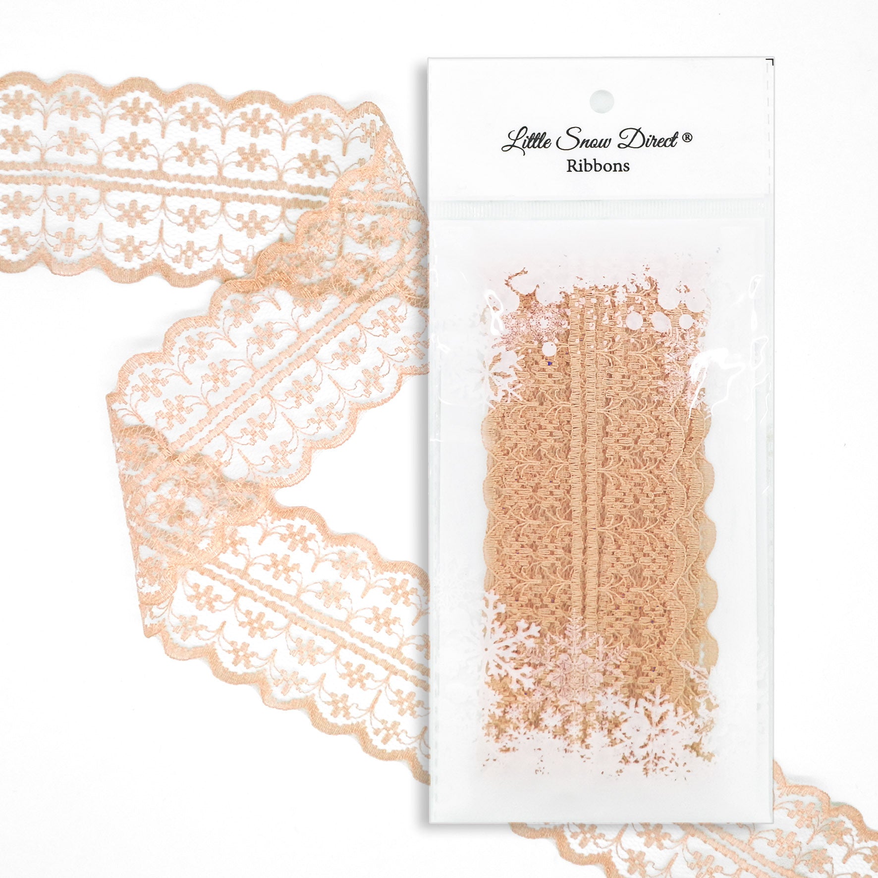 Nude 47mm Vintage Style Lace