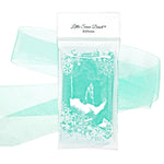 Mint Organza Sheer Ribbon