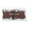 Brown Organza Favour Bags - Pack of 10