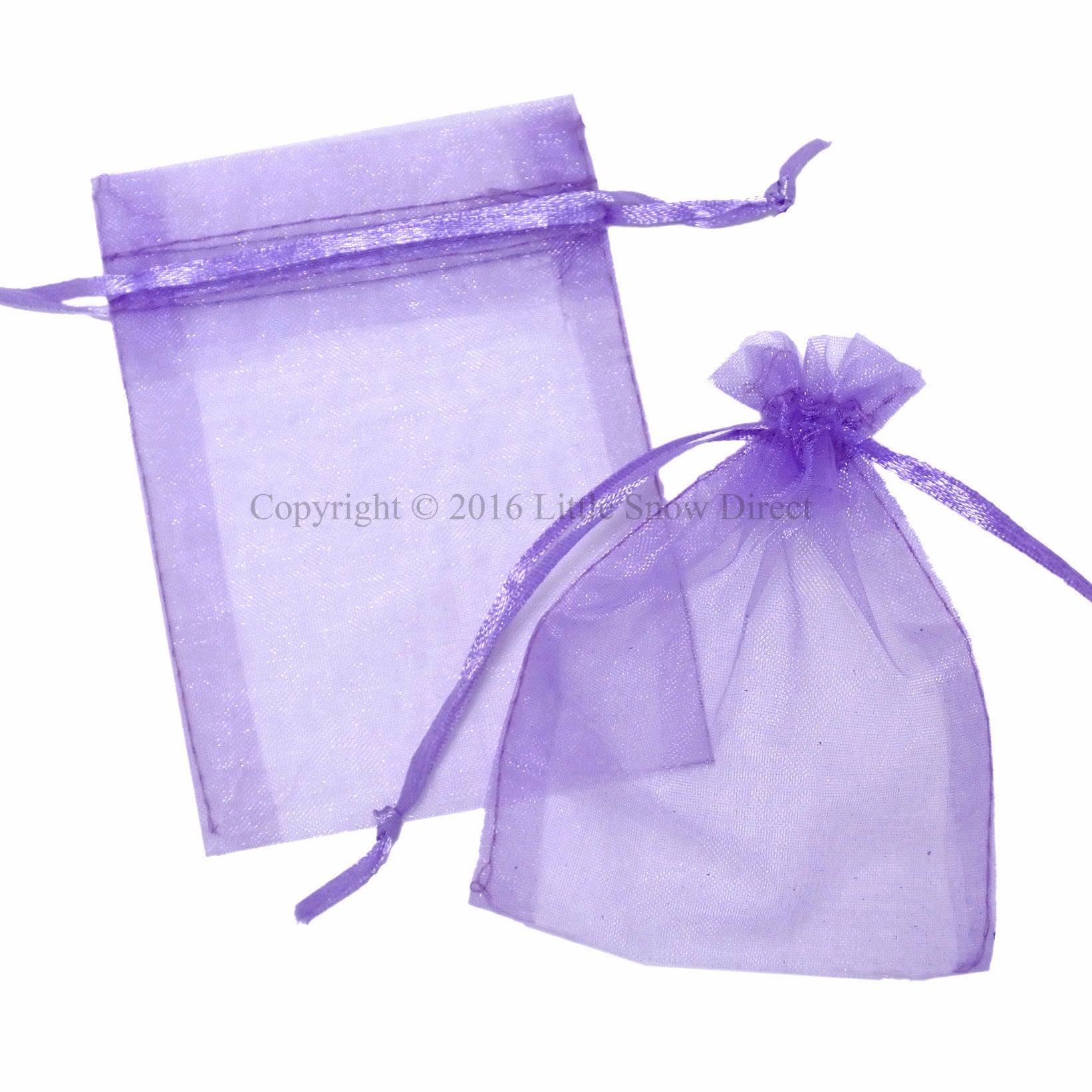 Iris Organza Favour Bags - Pack of 10