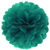 Teal Tissue Paper Pompoms Flower Ball (Single Pack)