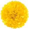 Yellow Gold Tissue Paper Pompoms Flower Ball (Single Pack)