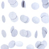 3M Sparkling Circle Disk Paper String Garland Hanging Bunting - Silver Glitter