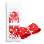 Red 38mm Polka Dot Grosgrain Ribbon