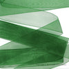 Forest Green Organza Sheer Ribbon