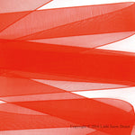 Red Organza Sheer Ribbon