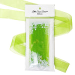 Apple Green Organza Sheer Ribbon