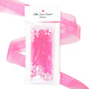 Hot Pink Organza Sheer Ribbon